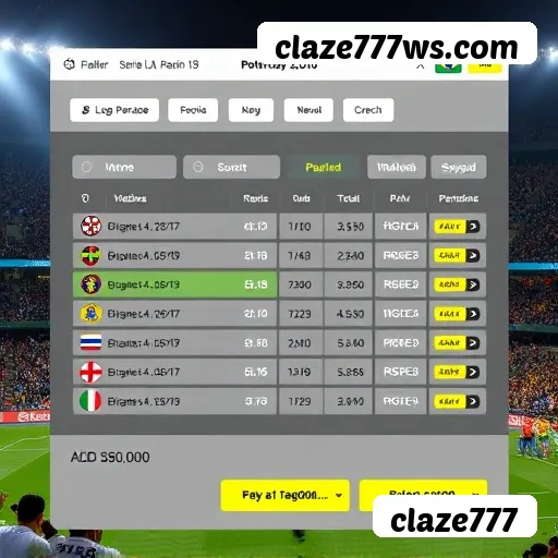 Aplicativo móvel claze777 para iOS e Android